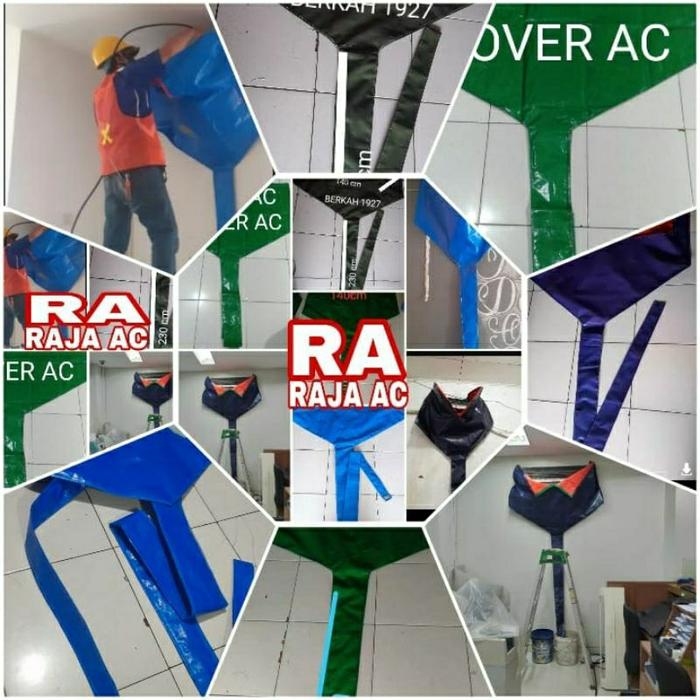 terpal ac split ac 0.5 pk sampai 2 pk
