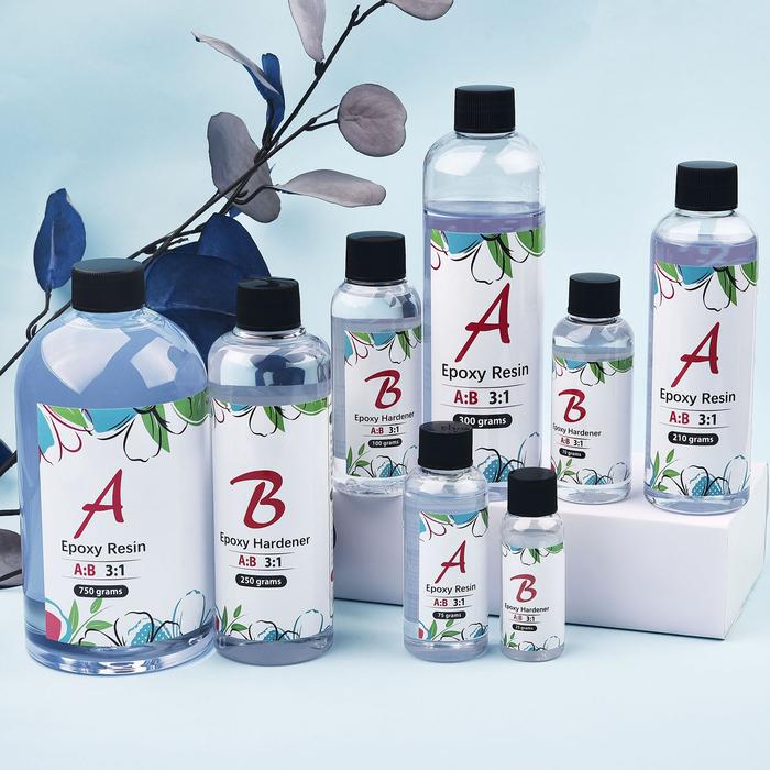 Resin Epoxy Kit High Adhesive 3:1 AB Epoxy Hardener Crystal Glue For