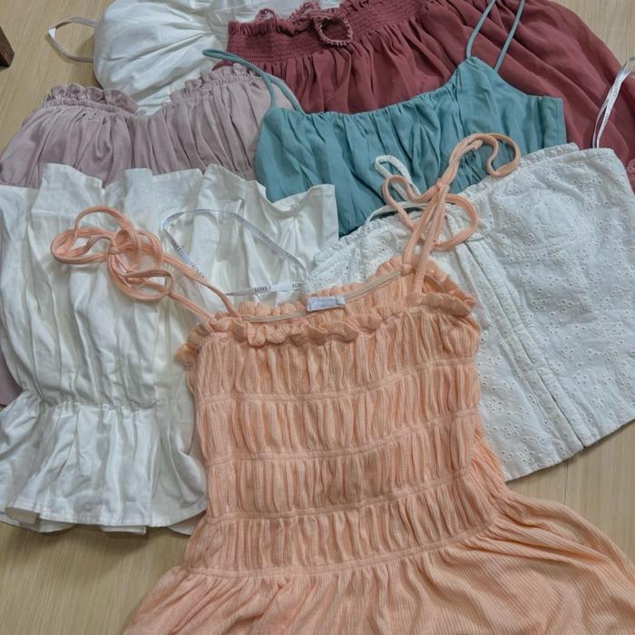 Babydoll Sunnydays Warna Pastel - Pilihan Warna Pastel