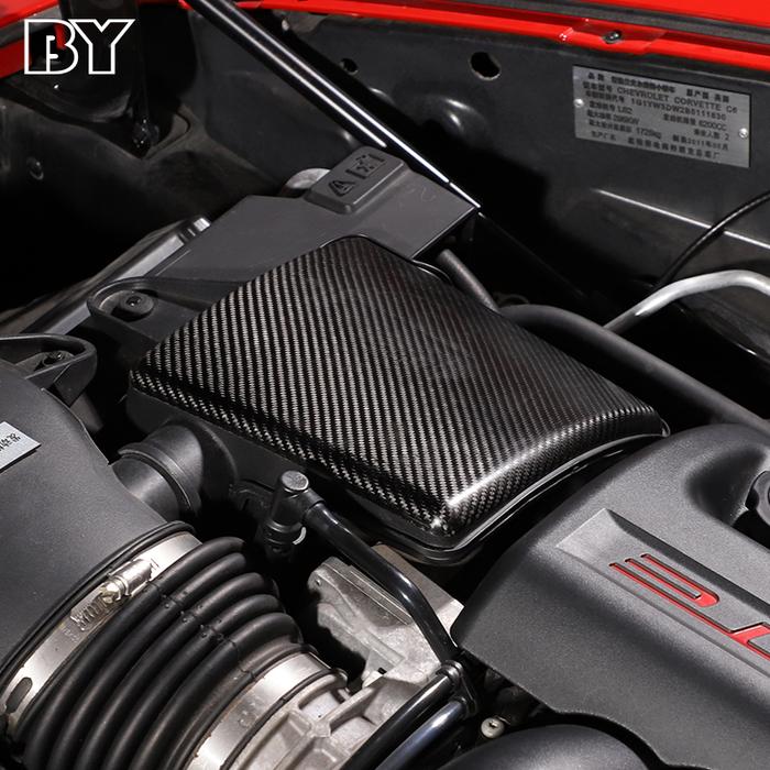 For Chevrolet Corvette C6 2005-2013 Real Carbon Fiber Car Engine Air