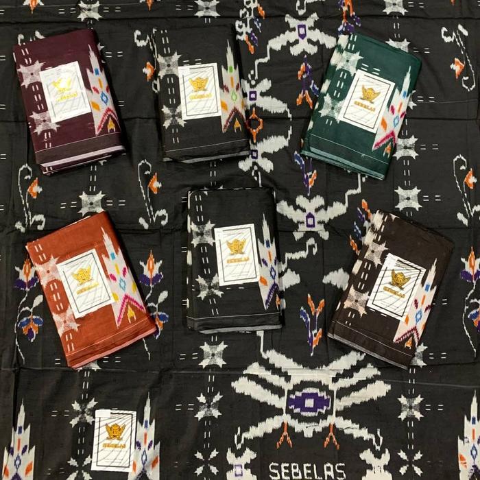 Sarung SEBELAS motif BHS Tempean / Sarung SEBELAS Original / COD Kain Rayon