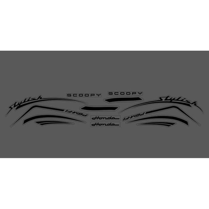 STRIPING TRANSPARAN SCOOPY 2021-2022-2023 CUSTOM STYLISH [NTS]