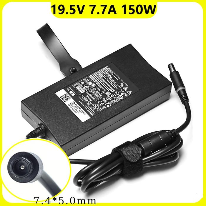 150W Power Supply 19.5V 7.7A 7.4*5.0mm Laptop Adapter for Dell