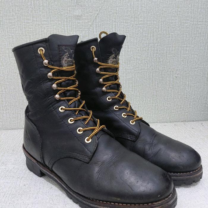 Georgia boot logger fullblack tpak vibram size 46 insole 30 cm