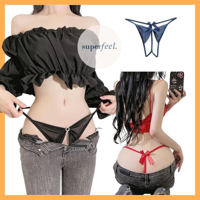 PREMIUM SFL CELANA DALAM LINGERIE PREMIUM UNDERWEAR BIKINI SEXY GSTRING DINAS OPEN MODEL MUTIARA CAN