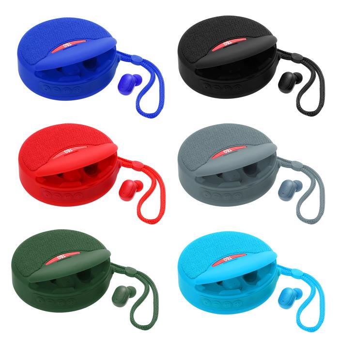 TG808 mini wireless bluetooth speaker wireless earphone two-in-one