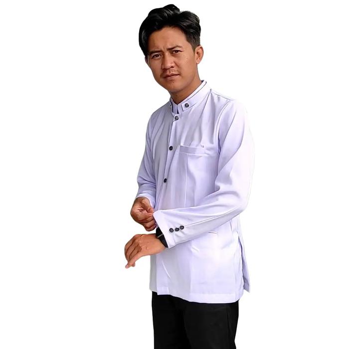 Zayyan - Koko jasko pria dewasa polos bahan hightwis Jasko Pria Exclusive Look – Baju Muslim Gaya Ja