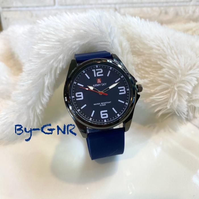 Jam Tangan Pria Remaja/Dewasa ARMY SKY Karet/Rubber Sporty
