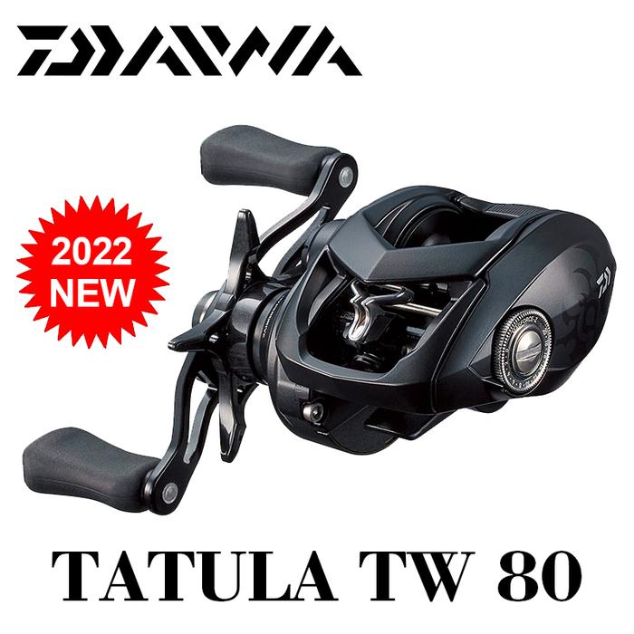 2022 Original DAIWA TATULA TW 80 7+1BB Baitcasting Fishing Reel TWS