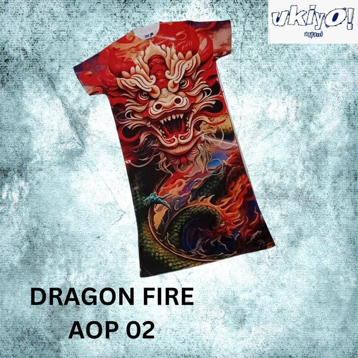 Dress Tag Thailand Dragon Mix 02 Aop ( All Of Print ) | Fullprint