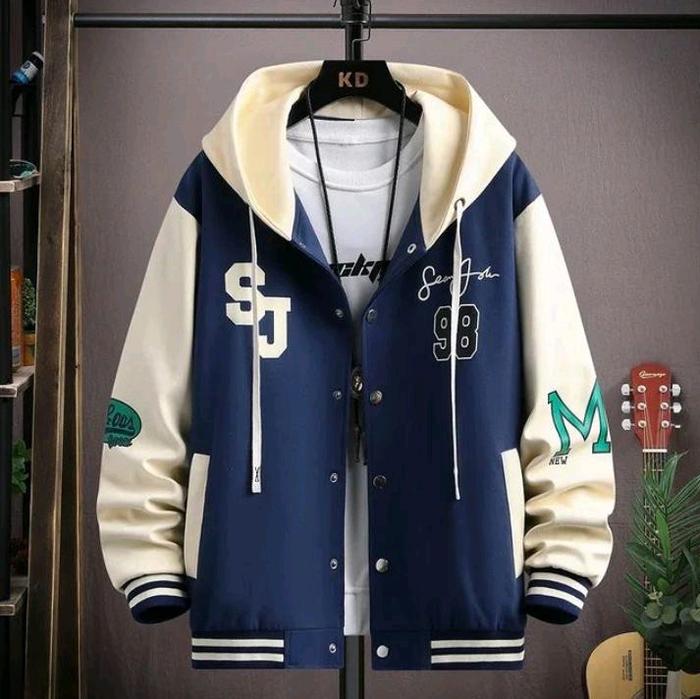 Jaket Hoodie Model Korea Selatan Pria Wanita Dewasa Bahan Flece Tebal Ukuran S.M.L.XL.XXL Panjang Fi