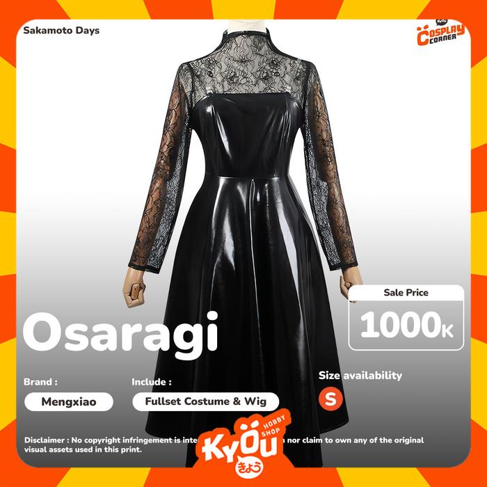 [SELL] Osaragi Cosplay Costume Set - Sakamoto Days (Size S)  [KCC]