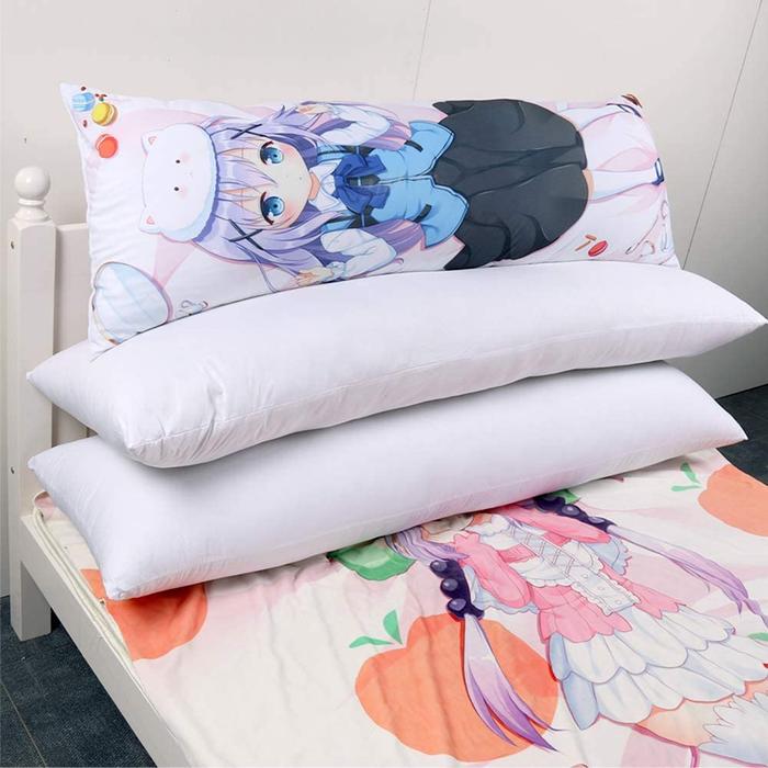 Dakimakura bantal badan pria wanita hamil, 150x50cm bantal tubuh