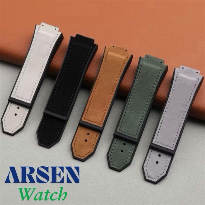 STRAP JAM TANGAN HUBLOT BIGBANG SENNA / TALI JAM HUBLOT GENEVE BIGBANG SENNA / TALI RUBBER HUBLOT