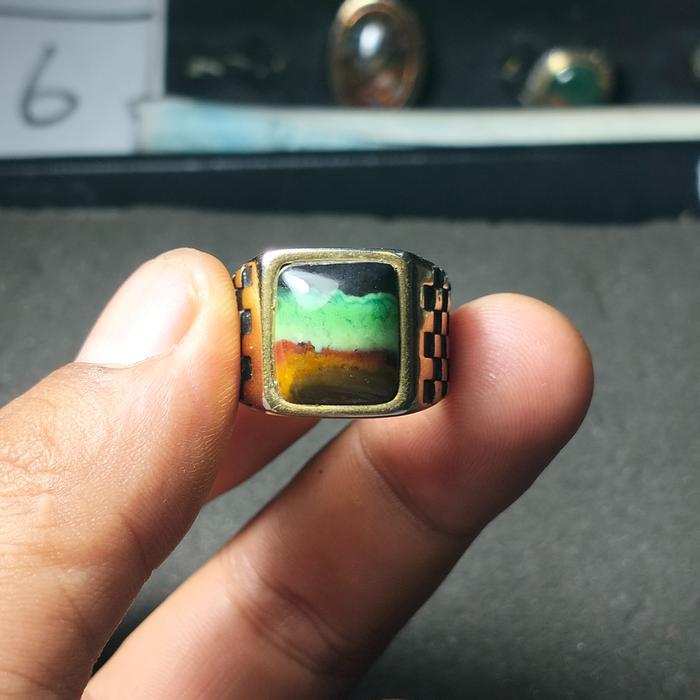 Cincin Batu Akik Garut Odim - BGT110, Model Terbaru
