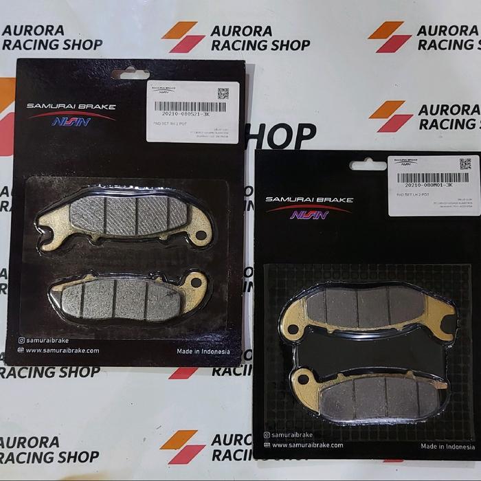 KAMPAS REM NISSIN SAMURAI 2 PISTON - ORIGINAL