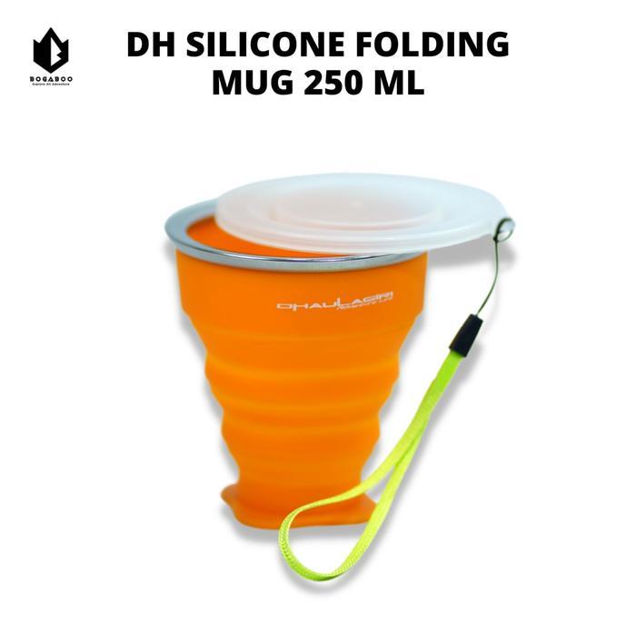 Eiger - BISA COD Dhaulagiri Folding Mug Sillicon 250 ml - Gelas Silicon - Gelas Lipat silicon - Sili