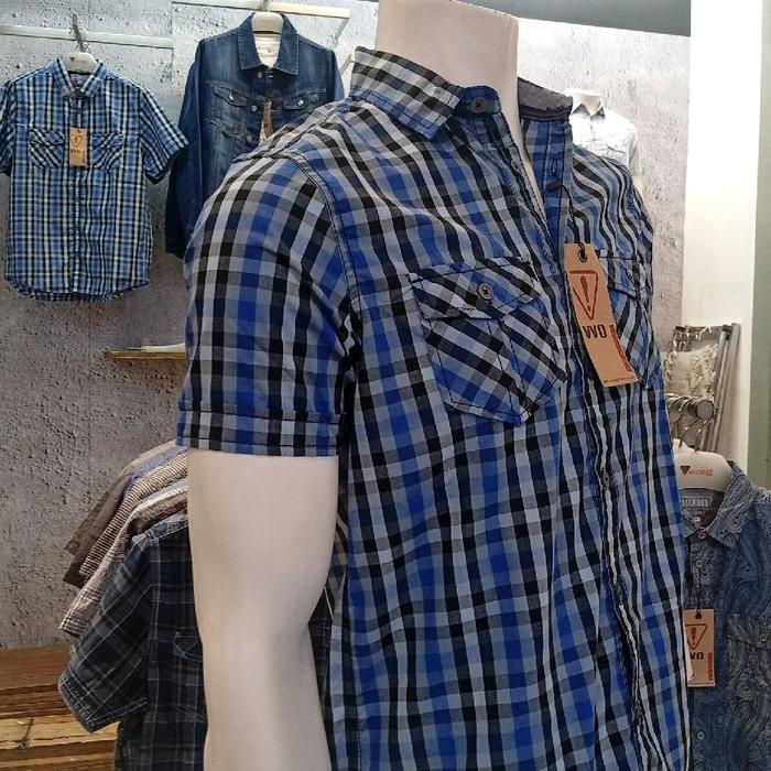 WATCHOUT KEMEJA PRIA LENGAN PENDEK SLIMFIT WATCHOUT JEANS