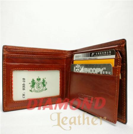 Diamond Leather - Checkers Dompet Kulit Asli Pria CK 10