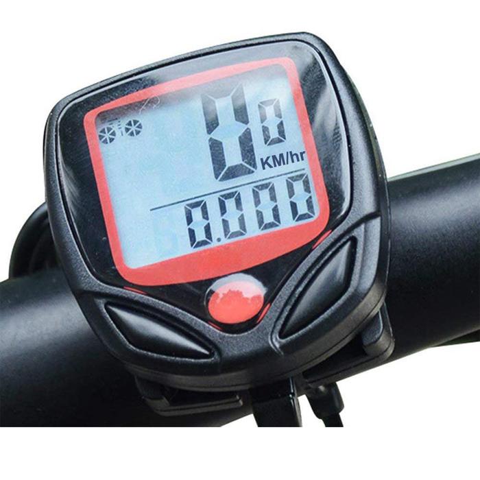 Bicycle Speedometer, Waterproof Wired Digital Bike Ride Speedometer