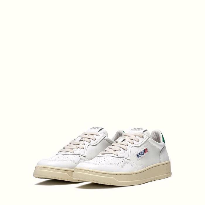 SNEAKERS PRIA - ' AUTRY MEDALIST LEATHER WHITE ORIGINAL AUTHENTIC