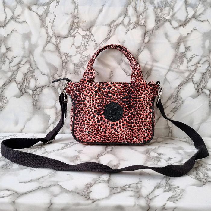 TAS SLING MINI KIPLING WANITA SECOND BRANDED MOTIF / TAS SELEMPANG KECIL KIPLING WANITA