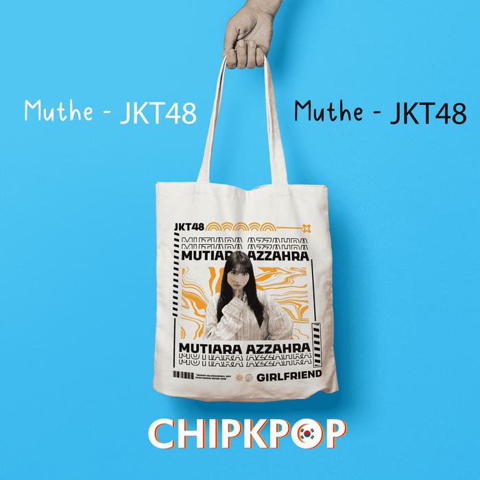 [PAKET SET MUTHE] [JKT48] I TOTEBAG OSHI MUTHE JKT 48 FANMADE BISA COD I TOTEBAG JKT 48 OSHI MUTHE I