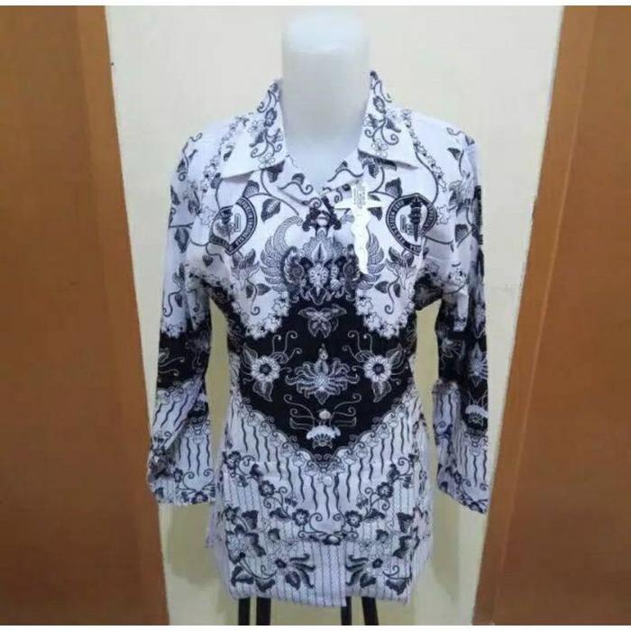 Baju Pgri 2022 - Batik Pgri 2022 - Baju Guru Pgri Lapis Furing Pria Wanita