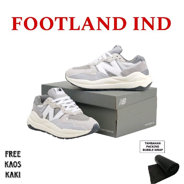 SEPATU SNEAKERS PRIA 5740 GREY DAY