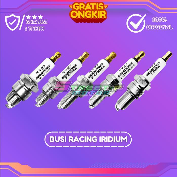 BUSI RACING IRIDIUM ORIGINAL / BUSI SUPER IRIDIUM ORIGINAL SEGEL HOLOGRAM BERGARANSI 1 TAHUN