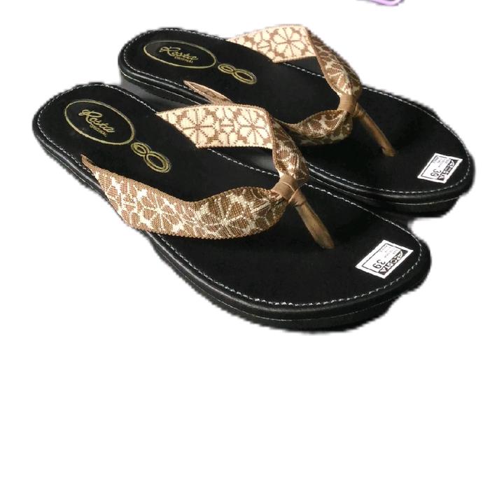 Rosta capit |  Sandal teplek Wanita |  Model capit bunga  |  Sol karet Anti Slip