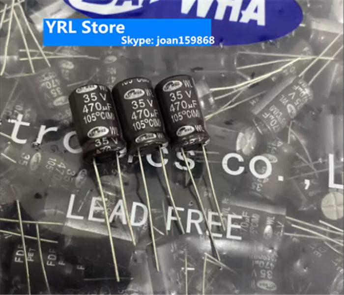 FOR 35V470UF Korea Sanwa SAMWHA high frequency low resistance 10x16mm