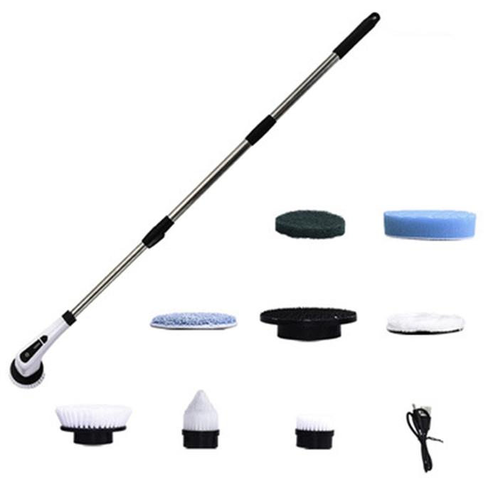 Electric Spin Scrubber, Cordless Cleaning Brush Floor Scrubber