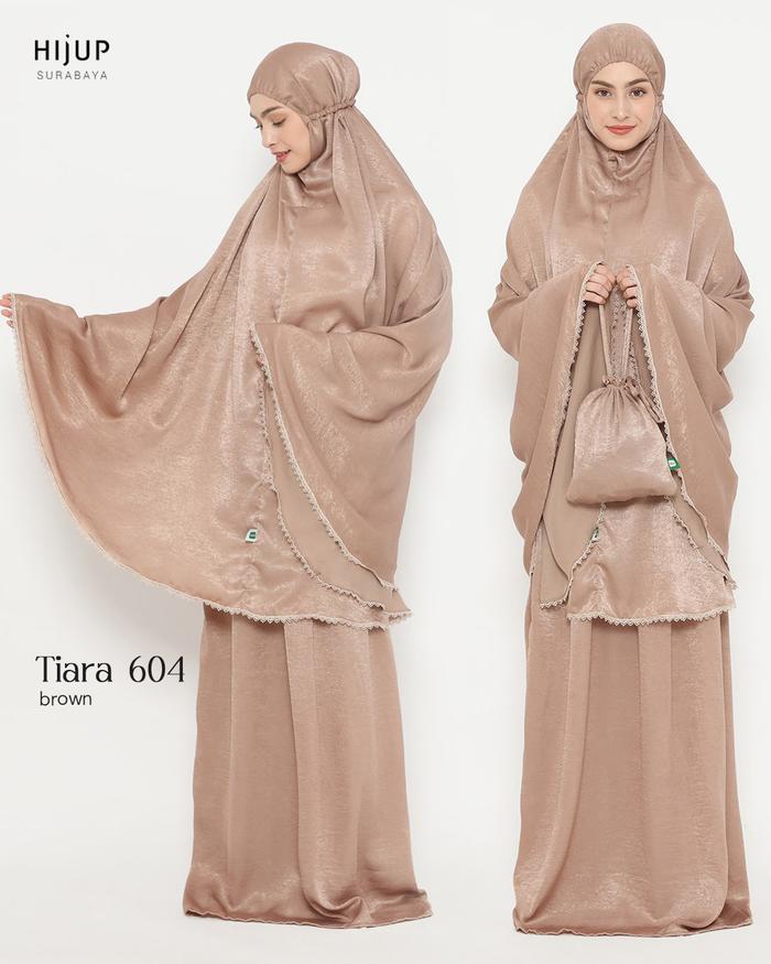 TATUIS Mukena Tiara 604 Prayer Set Perangkat Sholat Wanita Polos