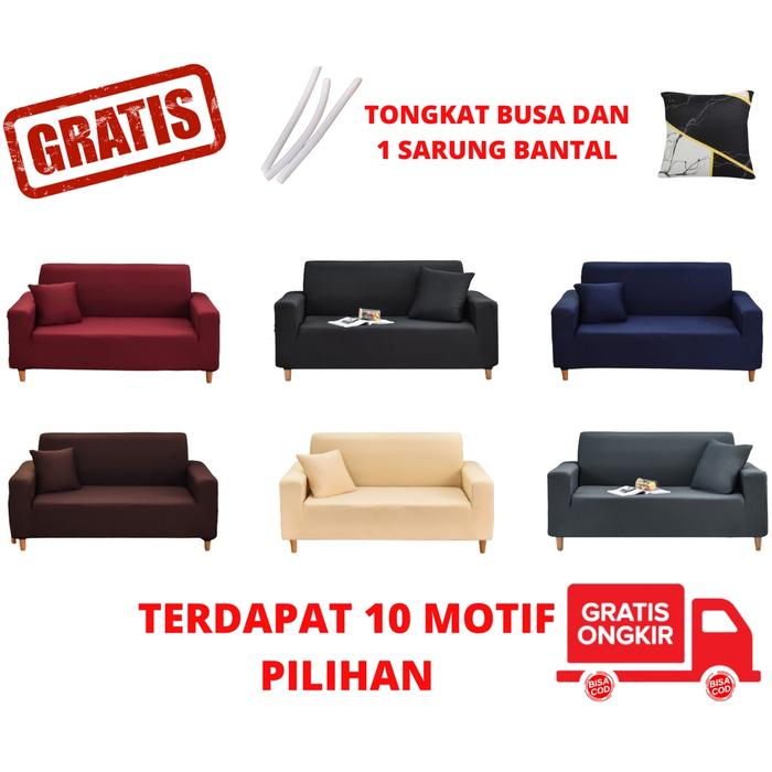 CS118B COVER SOFA BED COVER SOFA POLOS SARUNG SOFA BED COVER SOFA 1 2 3 4 SEATER SARUNG SOFA 1 2 3 4