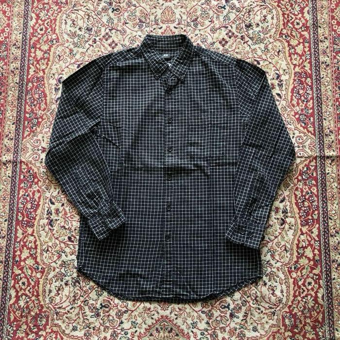 Kemeja Uniqlo flannel shirt Casual uniqlo work shirt HH614