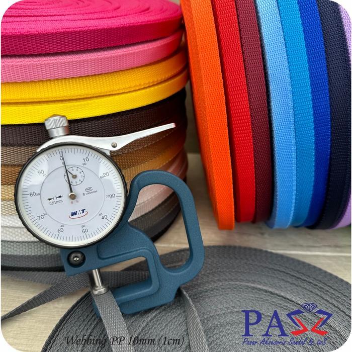 Tali Webbing  Bisban 1 cm (Bisban) 50 Yard