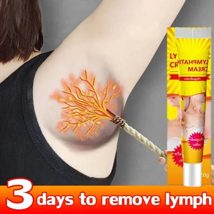 Lymphatic Detox Health Cream Massage Repair Ointment Anti-swelling Herbs Cream Unclog the Neck Armpi