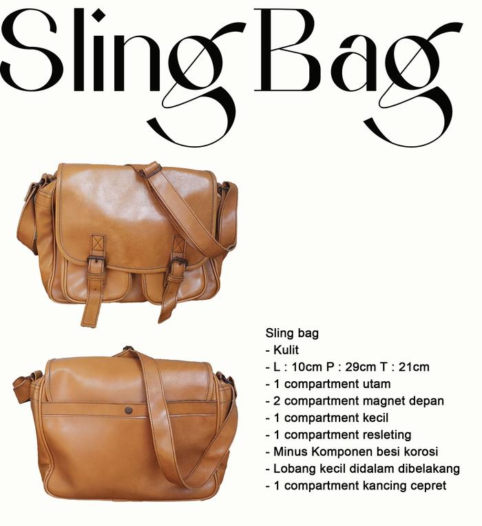 Sling bag Model wanita Travel second/preloved