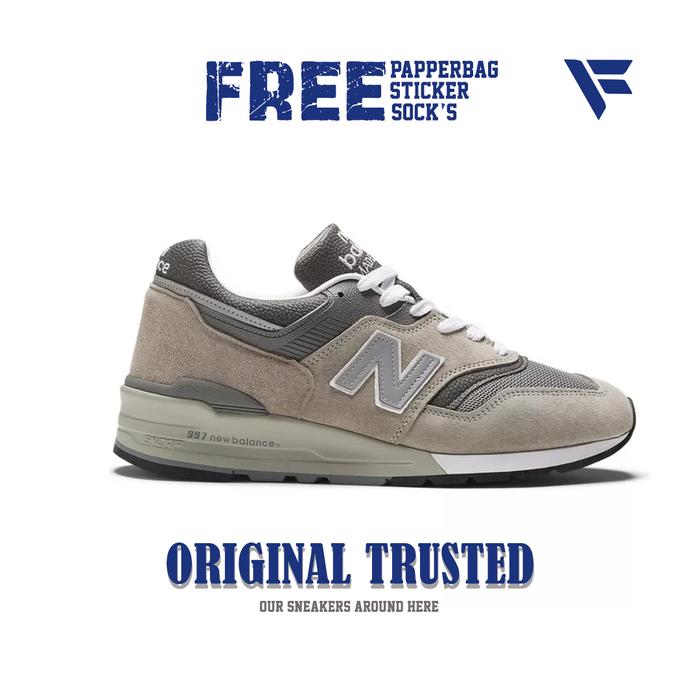 New Balance 997 Grey Made In USA Original
