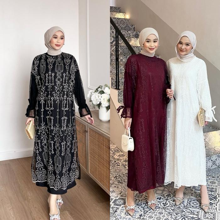 DEZHAF - KANAYA OUTER DRESS / OUTER TILE ETNIK / OUTER DRESS