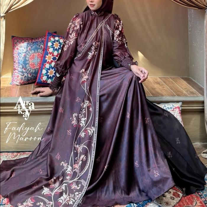 Gamis syari set by aurakay sracf aurakay couple koko