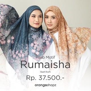 Hijab Segiempat Motif Rumaisha Etc Scarf