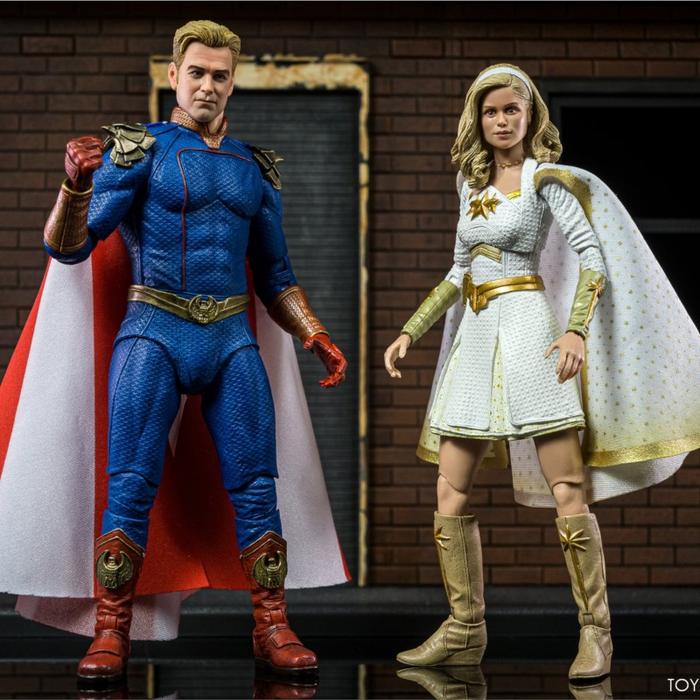 Neca The Boys Starlight & Homelander Ultimate Action Figure  Collection Model Toy Doll  Christmas Pr