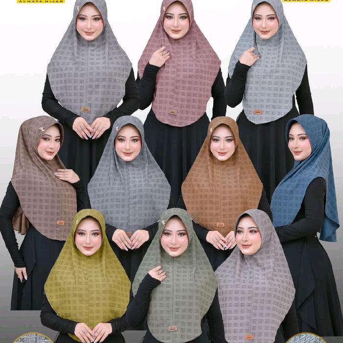 AMAYA HIJAB AZALEA JERSY HAVANA