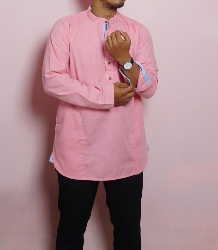 Promo KOKO ARAHMANDA LENGAN PANJANG WARNA DUSTY PINK TERBARU COD