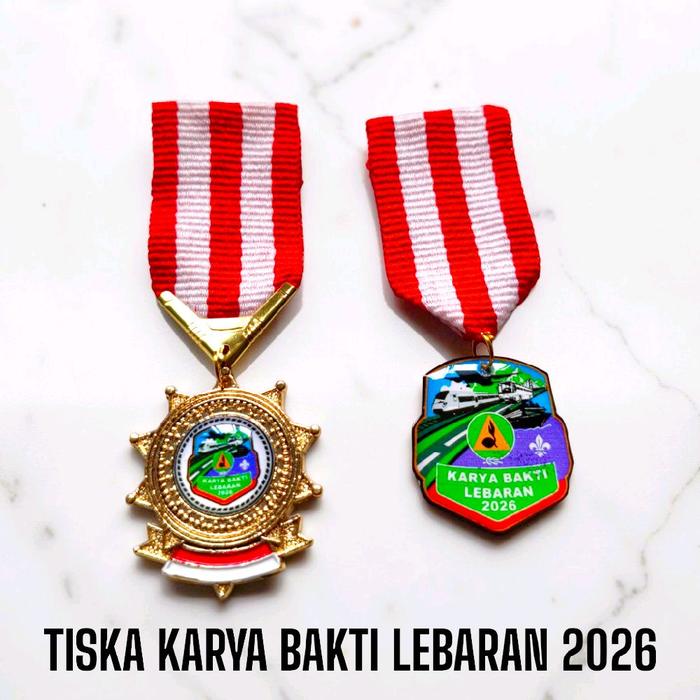 Tiska / tigor karya bakti lebaran 2026 logam pramuka