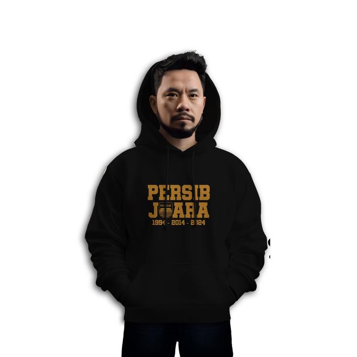 NEW FASHION HOODIE CUSTOM PERSIB JUARA 1994 2014 2024 CLUB BOLA POPULER TERLARIS FYP VIRAL