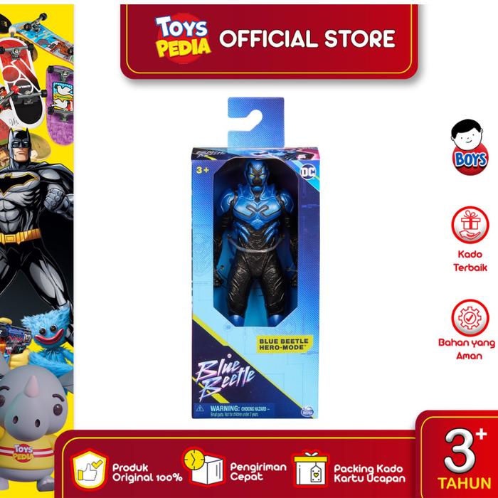 Mainan Action Figure DC Blue Beetle Hero-Mode 6"
