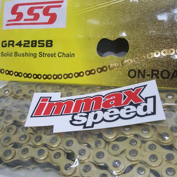 SSS 428 SB 130 130L GR428SB 428SB Racing Chain Rantai Rante bukan RK takasago TDR did tk 428H 428HSL